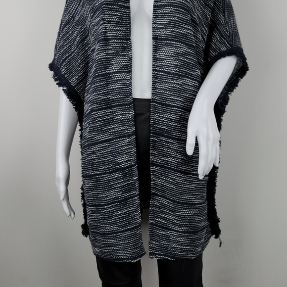 Maison Jules Print Open Cardigan Short Sleeve - Picture 4 of 11